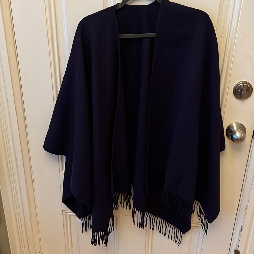Merino Wool Poncho